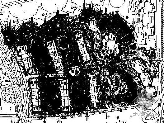 欧式喷水池施工图资料下载-[北京]居住区一期景观施工图设计