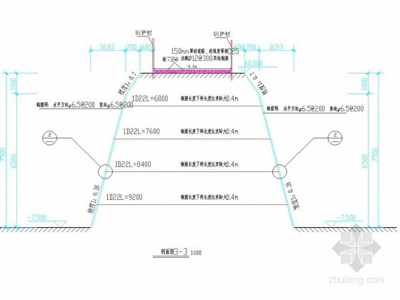 土钉支护土钉节点资料下载-[山东]土钉墙基坑支护安全专项施工方案（含计算书 方案图）