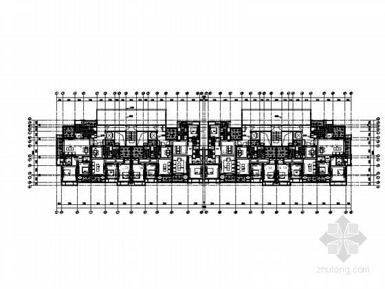 [江苏]环湖地块现代风格高层住宅区规划设计方案文本（含详细CAD 两个地块）-环湖地块现代风格高层住宅区规划平面图