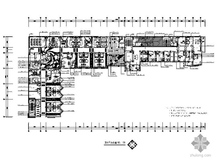 CCD室内装修施工图资料下载-某医院室内装修施工图