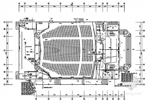 制氯气电气施工图资料下载-某礼堂电气施工图