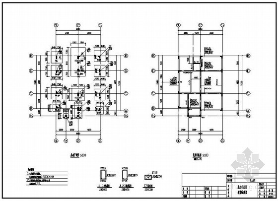 广东某4层框架别墅全套建筑结构施工图（pkpm模型及效果图）- 