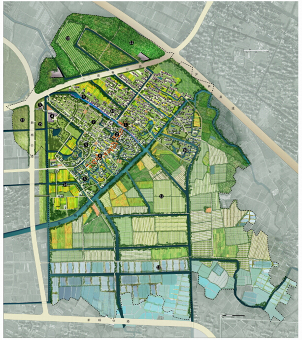 村庄景观规划设计文本资料下载-[上海]生态村庄景观规划设计文本