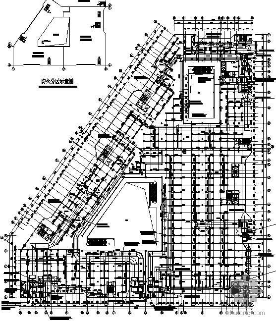 物流园建筑设计图资料下载-郑州某物流园空调图纸
