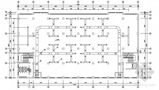 辐流沉淀池cad设计图资料下载-某商场空调设计图
