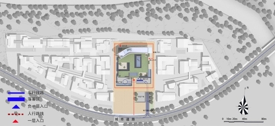 [四川]现代风格文化主题酒店建筑设计方案文本-现代风格文化主题酒店建筑设计分析图