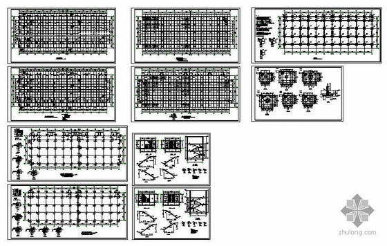 家具商场建筑文本资料下载-大连某家具商场结构施工图