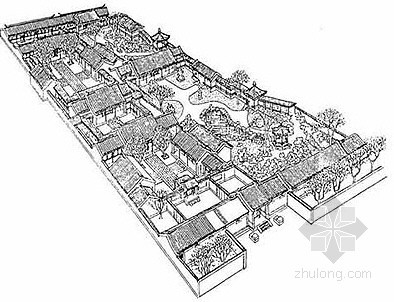 中国古建筑方案设计资料下载-中国古建筑概念方案集锦