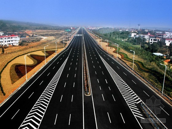 双向六车道横道图资料下载-双向六车道高速公路工程实施性施工组织设计（路桥涵隧 鲁班奖工程）
