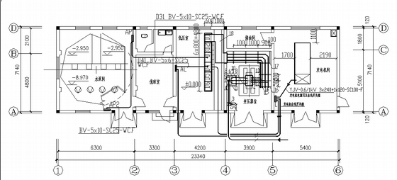出水泵房电气设计资料下载-某雨水泵房电气施工图