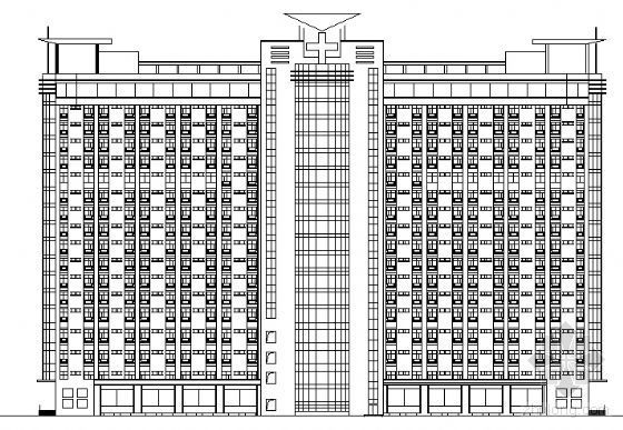 住院部建筑平面设计资料下载-[广东]某十八层住院部建筑扩初图