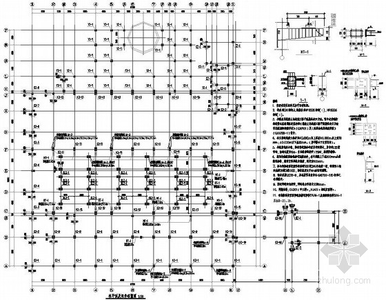 工业建筑供暖资料下载-二层框架结构大型集中供暖锅炉房结构施工图