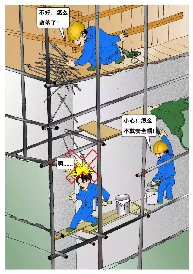 [如此通俗易懂]施工现场安全事故案例漫画版!_6