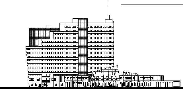 长春科技文化综合中心资料下载-某大学科技交流中心设计图（详细图纸）