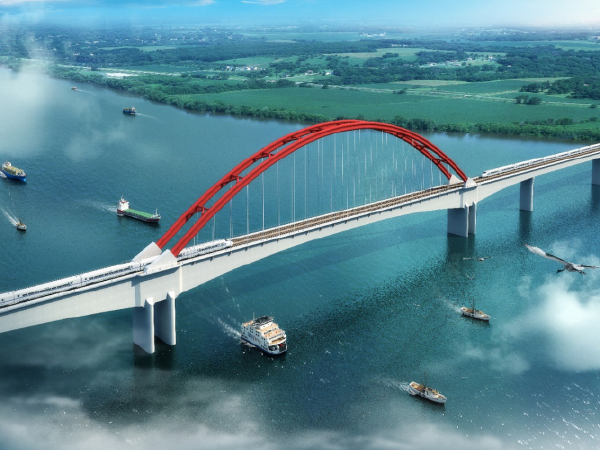 高铁桥梁测量施工资料下载-高速铁路大桥转体施工测量方案