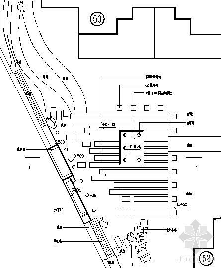 广场水景详图资料下载-水景墙广场节点详图