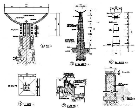 公路治超设施建设施工图资料下载-某小区入口设施施工图