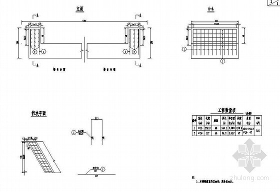 桥台挡块专项施工方案资料下载-20m预应力空心板简支梁桥台挡块钢筋构造节点详图设计