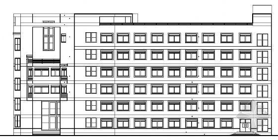 湘潭县规划图资料下载-湘潭某学院六层教学楼建筑方案图