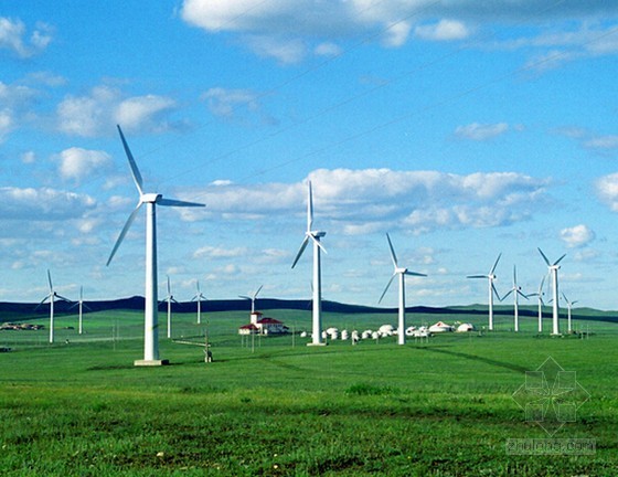 新风机组选型样本资料下载-[新疆]风电场道路及发电机组安装施工合同（71页）