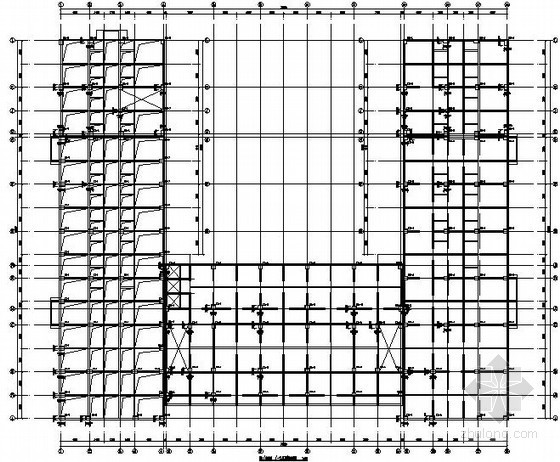 钢结构建筑办公楼施工图资料下载-框架办公楼结构施工图