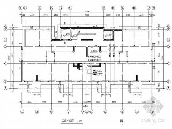 24层高层住宅资料下载-[青岛]24层剪力墙结构高层住宅楼结构施工图