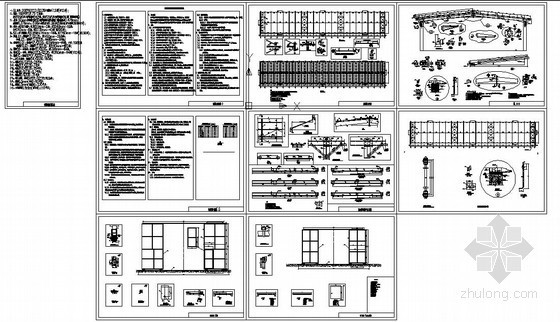 10层厂房结构设计资料下载-某钢结构厂房结构设计图