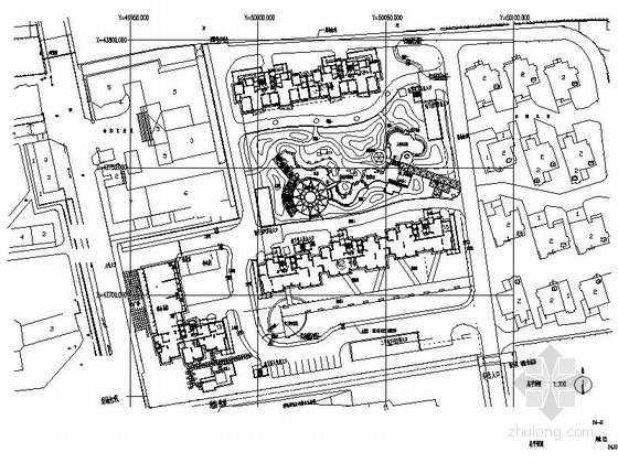 cad环境设计施工图资料下载-[苏州]高层住宅花园景观环境设计施工图