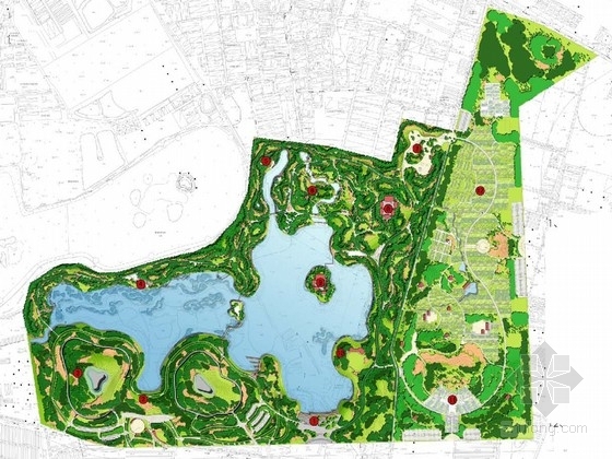 郊野公园景观资料下载-[北京]南城绿肺低碳生活理念的郊野公园景观规划设计方案