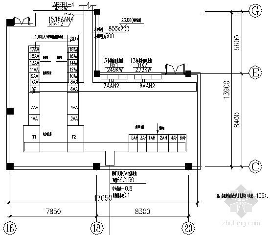 合肥商铺设计资料下载-合肥某26层商业办公楼强电全套设计图