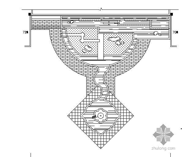 静水跌水施工图资料下载-24种跌水叠泉喷泉水池等水景施工图