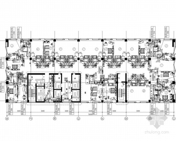 办公楼酒店cad资料下载-[上海]酒店办公楼建筑空调通风排烟系统设计施工图