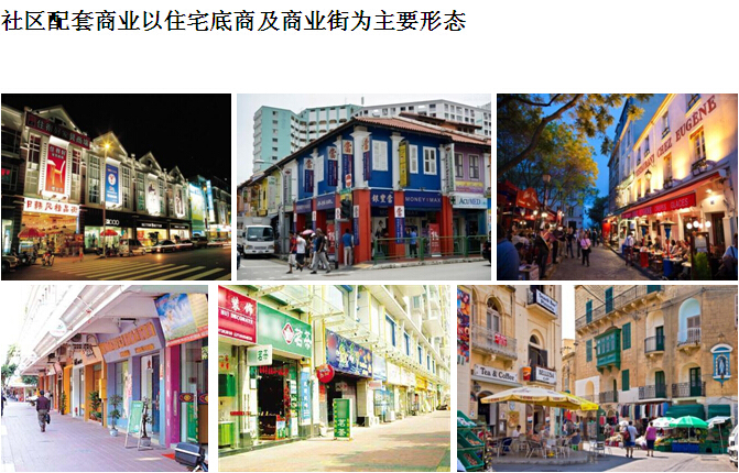[郑州]知名商业地产项目竞争性研究报告（237页、附案例）-社区配套商业以住宅底商及商业街为主要形态