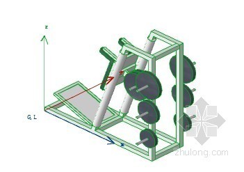 杠铃机 ArchiCAD模型