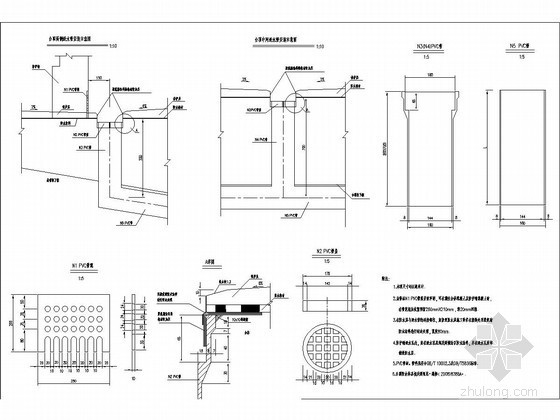 泄水管构造及安装图资料下载-矩形空心桥台泄水管构造及安装图