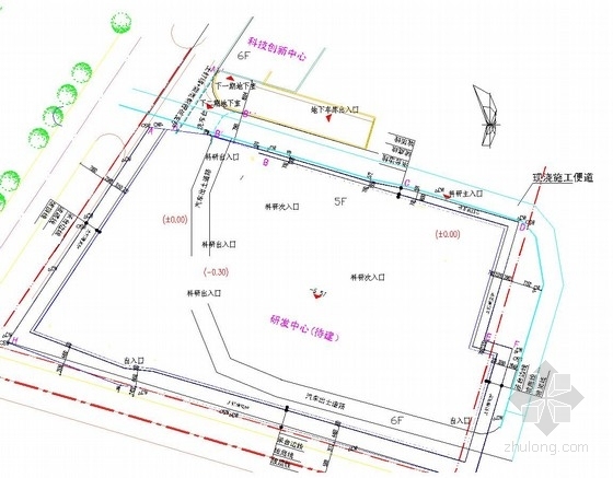 微型钢管基础设计资料下载-[江西]土钉墙加微型钢管桩深基坑支护施工图