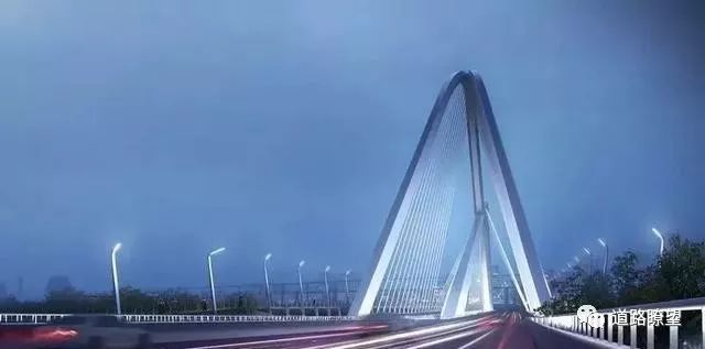 南京承天大桥   一座美丽的抽象派艺术_4