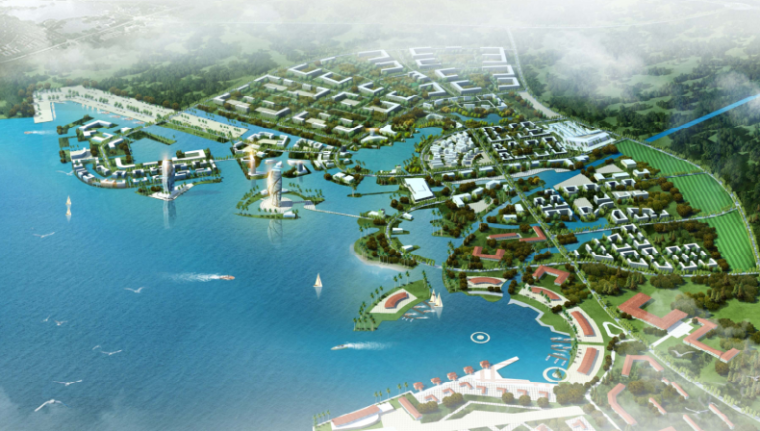 农业产业园规划项目策划资料下载-[江苏]泗阳成子湖旅游度假区总体规划设计