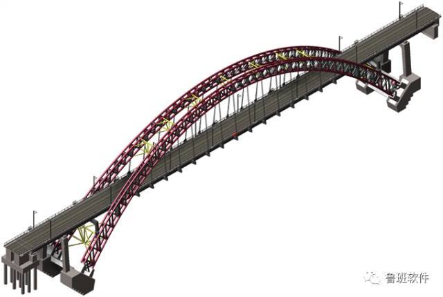 设计阶段性成果描述资料下载-中铁一局：蒙华铁路龙门黄河大桥BIM应用阶段性成果