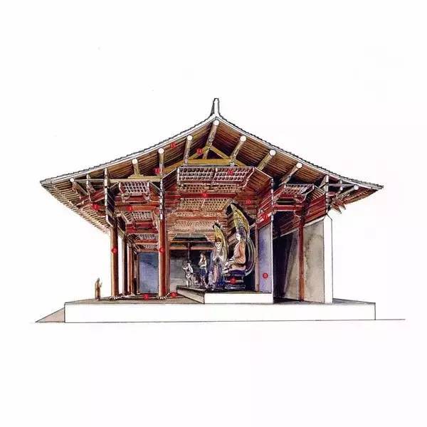隆兴寺资料下载-如此复杂的建筑，你还会建造吗？