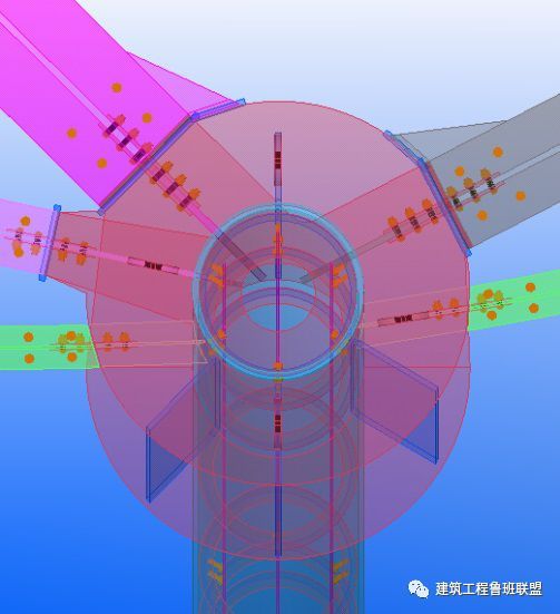 钢梁和钢柱资料下载-场馆钢结构建筑中斜钢管柱是如何制作的？深入加工厂一探究竟！