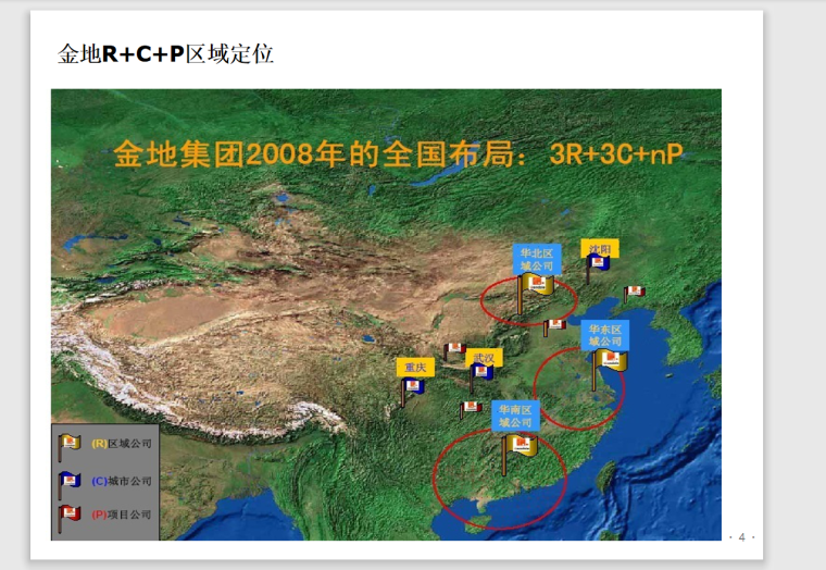 金地地产的组织管控-15页-区域定位