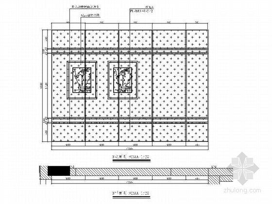 451平米高端家具品牌现代风格专卖店室内装修施工图-451平高端家具品牌现代风格专卖店室内装修施工图立面图 