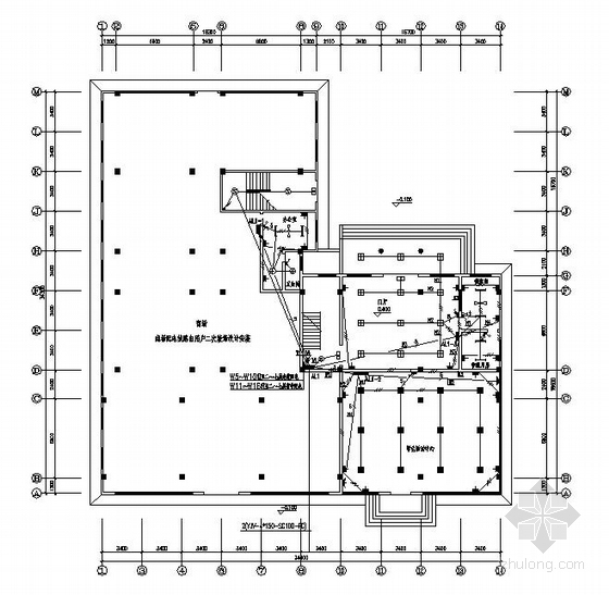 宿舍电气设计实例资料下载-宿舍电气设计图