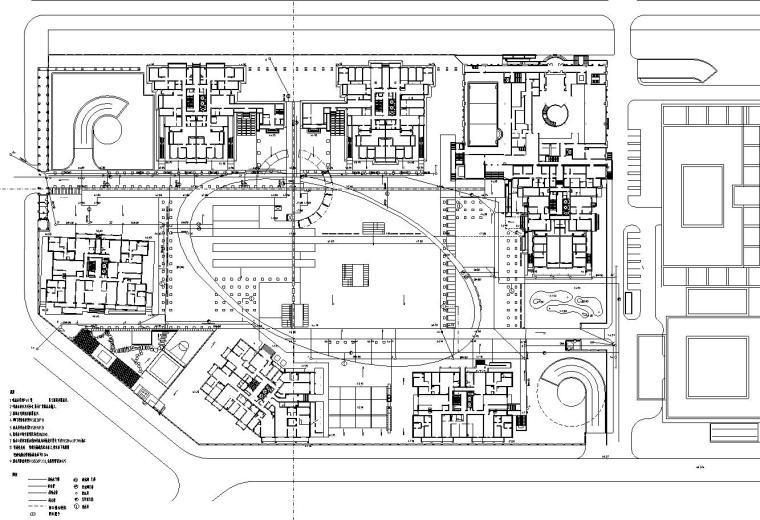 学校园林水电施工图资料下载-[上海]华庭嘉园居住区园林建筑施工图设计（给排水设计）