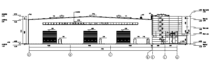 浙江建筑施工图说明资料下载-[浙江]单层厂房建筑施工图（17年最新）