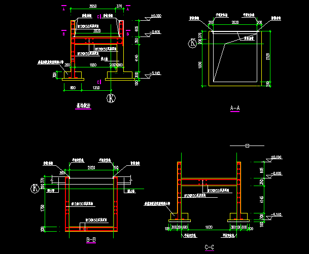 钢结构冷库结构图-节点详图