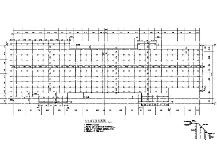 29层高层住宅施工图资料下载-33层高层住宅建筑结构施工图（地下二层）