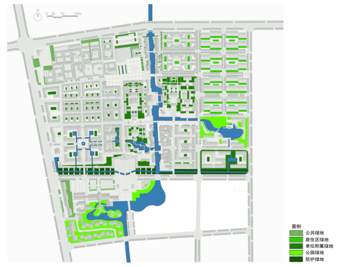 [山东]古镇庄园旅游区景观规划设计方案-知名地产系统分析图