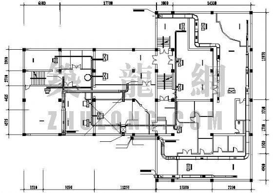 洗浴中心全套项目资料下载-青岛某桑拿洗浴中心空调设计全套图